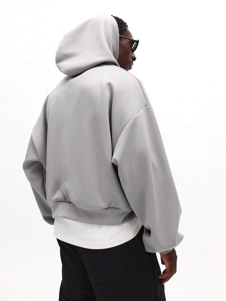Oversized Hoodie With Drawstring And Pocket