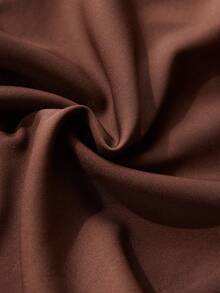 Aveloria Modichic Fashionable Design Sense, Versatile, Commute, Retro, Loose, Draping, Casual Wide Leg Pants - Brown - View 6