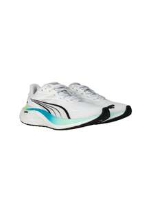 Puma Electrify NITRO 4 Women Running Shoes White-Mint Melt-Speed Blue 310788 - Puma White/Mint Melt - View 2