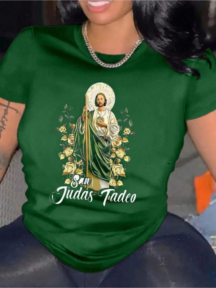 Women T-Shirts - Green - View 1