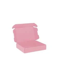 SHEIN 10 piezas Cajas de embalaje de papel corrugado extra duro de 3 capas color rosa, Tamaño: 5,12 x 3,15 x 1 pulgada 10 piezas 5,12 x 3,15 x 1 pulgada Pequeñas cajas de envío por correo, Cajas de cartón corrugado pequeñas para empacar negocios, artesanías, festivales, regalos de Navidad (Rosa)