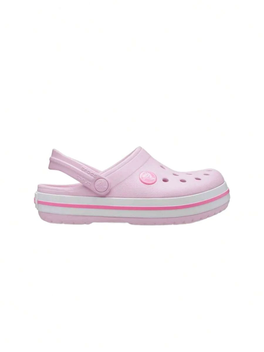 Crocs Crocband Kids Clogs Pink 207006 - Pink - View 1