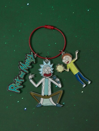 Rick and Morty X SHEIN Keyrings & Keychains