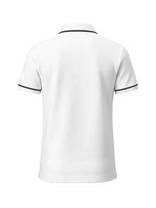 Calvin Klein Men's Polo Shirt Bright White - 白色 - 查看 5
