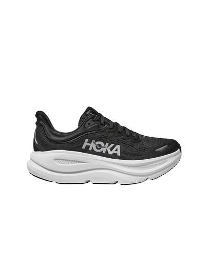 Hoka Bondi 9 Women Casual Athletic Shoes Black 1162012BWHT