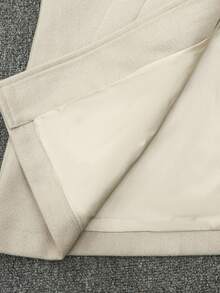 SHEIN Teen GirlCasual Hooded Fleece Jacket, Daily Wear