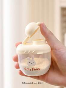 Cozy Pixies 3-Piece Baby Feeding Set: Milk Powder Boxes And Portion Containers With Cute Animal Patterns. - Multicolor - View 7