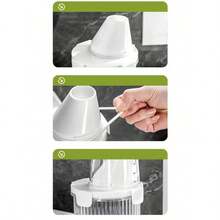 1pc Laundry Powder Storage Box, Large Capacity 1800ML/1350ML/800ML Laundry Bucket, Home Bathroom Bead-Shaped Plastic Bucket, Canister Laundry Powder Container, Laundry Powder Dedicated Storage Box, Convenient For Storing Detergent And Powder, Marked Lid For Accurate Dosing, Airtight And Moisture-Proof, Spout For Easy Pouring - Multicolor - View 13