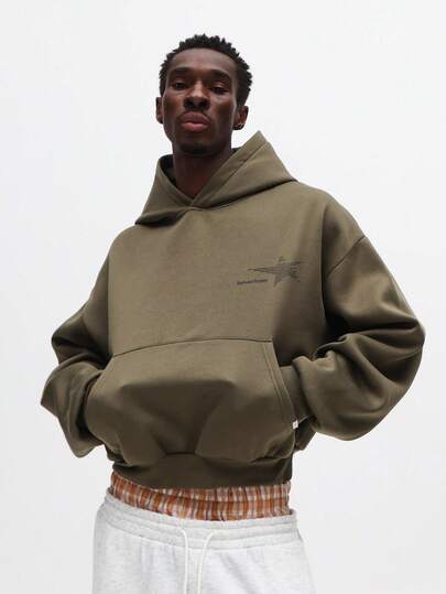 SUMWON Sudadera con capucha con cordón y bolsillo central para comodidad casual de todos los días