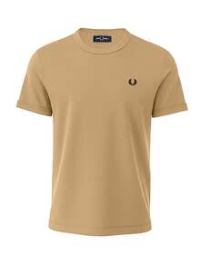 Fred Perry Men's T-Shirts Khaki - Multicolor - View 1