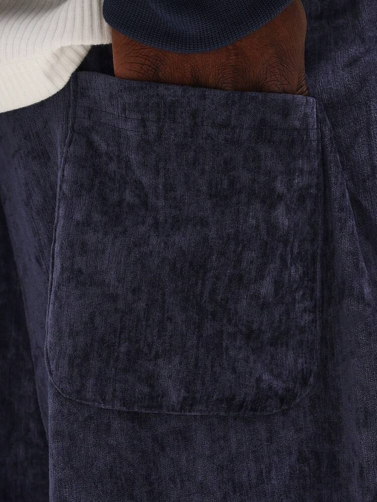 Ensemble veste zippée en velours avec pantalon de survêtement