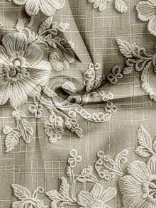 EMERY ROSE 女士复古花卉蕾丝印花优雅衬衫，适合通勤、外出、约会，时尚 - 彩色 - 查看 5