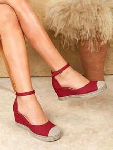 Plataformas de mujer   Lindo    Shell    Fiesta    Otoño-Invierno - Rojo - Ver 1