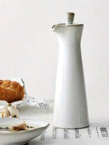 1件120ml窑烧陶瓷调味瓶日式油壶酱油瓶醋瓶橄榄油瓶创意调味瓶厨房用品 - 彩色 - 查看 6