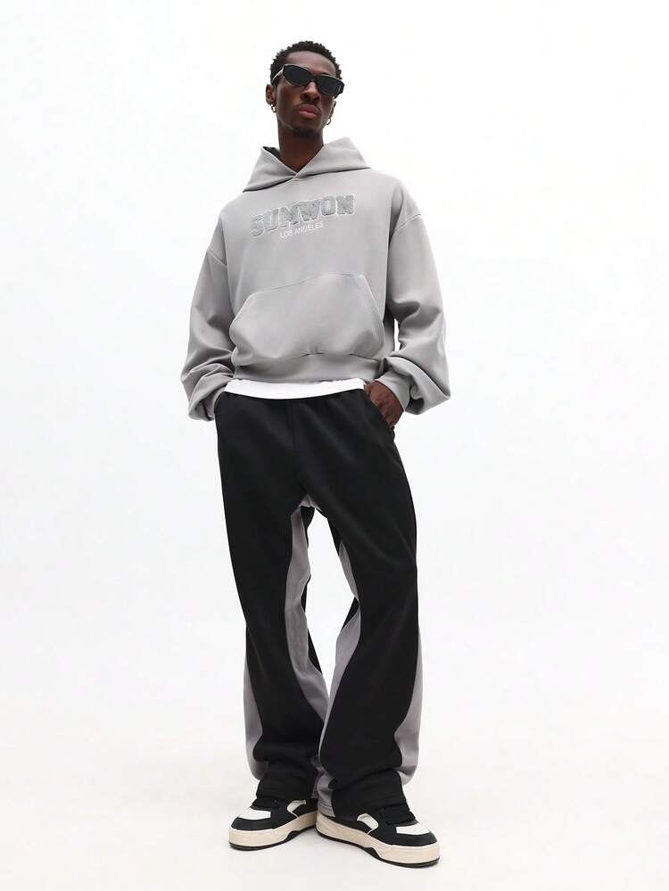 Oversized Hoodie With Drawstring And Pocket