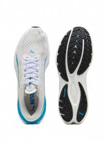 Puma Velocity NITRO 4 Men Running Shoes White-Speed Blue 311140 - PUMA Trắng-Xanh tốc độ - Xem 3