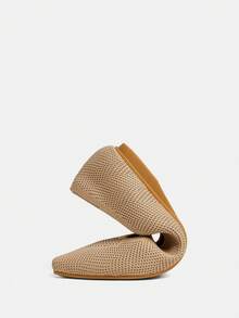 Ressula Women's Casual Versatile Simple Flat Shoes - Apricot - View 6