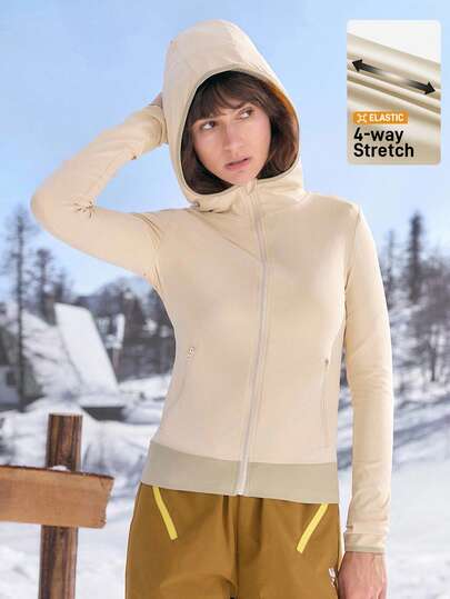 In My Nature Nature Hike Elastic & Skin-Friendly Outdoor Sports Cycling Jacket For Women, Autumn/Winter