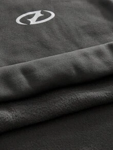 AXEPEAK Maglione casual girocollo a maniche lunghe da uomo con stampa geometrica e colore a contrasto, autunno/inverno