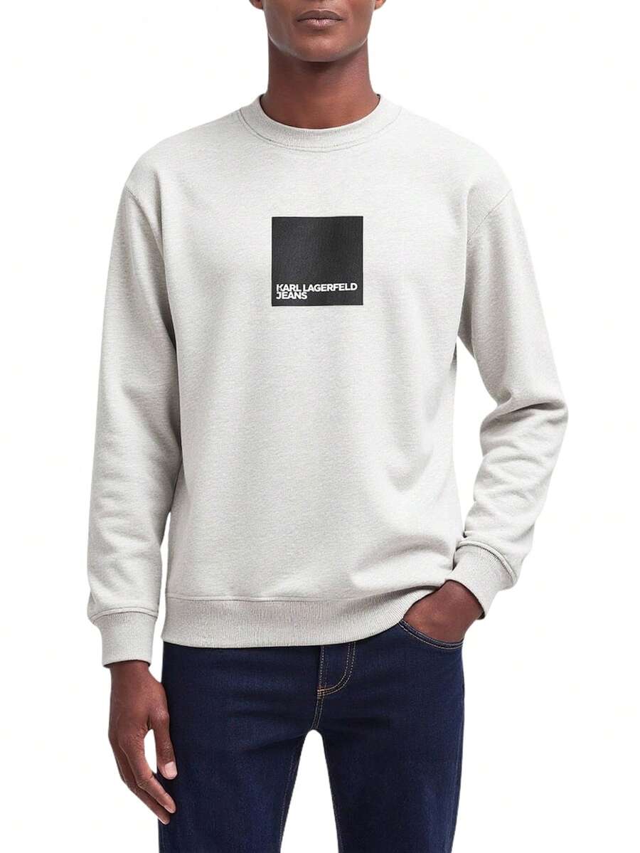 Karl Lagerfeld Men's Sweatshirt Grey - Grey - View 1