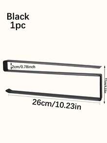 1 szt. Wieszak na ręczniki papierowe, metalowy stojak do przechowywania, nieperforowany stojak na ręczniki kuchenne, stojak na papier toaletowy, stojak do przechowywania, folia spożywcza na ręczniki kuchenne, stojak do przechowywania tkanin - Biały - Zobacz 12