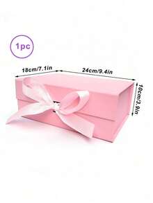 Collapsible Thick Hard Cardboard Gift Boxes For Presents Packaging, Rectangle Box  Closure With Ribbon For Groomsman Proposal Box, Wedding, Christmas, Halloween, Birthday Gift Packaging,School Supplies,Back To School - Multicolor - View 41