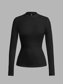 Ellevyn Áo thun nữ cổ tròn tay dài đa năng 3 mảnh - Nhiều màu - Xem 3