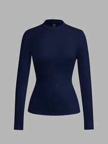 Ellevyn Áo thun nữ cổ tròn tay dài đa năng 3 mảnh - Nhiều màu - Xem 7