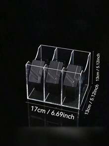 1pc Clear Acrylic Belt Storage Box For Men And Women, Belt Display Rack For Supermarkets And Shopping Malls, Desk Organizer, Gender Reveal Party, Perfect For Birthdays, Weddings, Parties, The Perfect Gift For Colleagues, Friends, And Family, Back To School - Multicolor - View 12