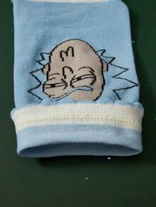 Rick and Morty X SHEIN Women Crew Socks - Blue - View 5