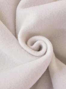 Teen Girl Casual Pullover Sweatshirt, Versatile For School & Commute, 2 In 1 Sweatshirt With Shirt Collar, Numeric & Letter, Leopard Print Pattern, Loose Fit - Light Grey - View 5