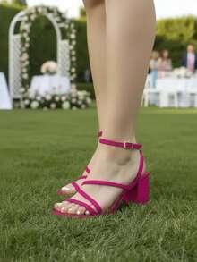 Women Pumps - Hot Pink - View 2