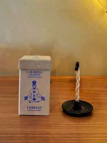 Cirelle Handmade Nepalese  Seven Chakra Rope Incense - Natural Herbal Blends With Lotus Holder Gift Set - Multicolor - View 13