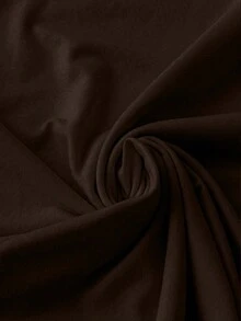 INAWLY 1 Áo thun cổ tròn thường ngày dành cho nữ có thêu họa tiết "Cà phê & Sách" - Rỉ Nâu - Xem 5