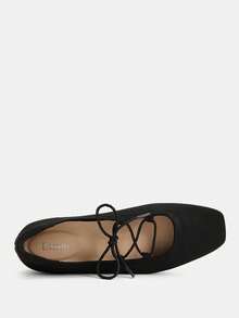 Ressula Giày bệt nữ thời trang, thoải mái và thoáng khí - màu đen - Xem 4