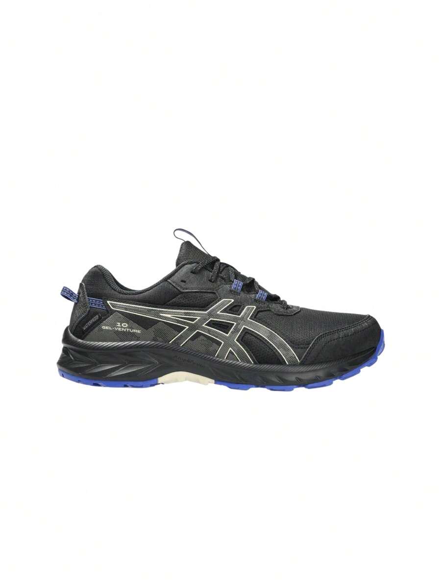Asics Gel-Venture 10 WP Men Running Shoes Black / Brown Stone 1011B965 - Black/BrownStone - View 1