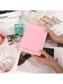 SHEIN 10 piezas Cajas de embalaje de papel corrugado extra duro de 3 capas color rosa, Tamaño: 5,12 x 3,15 x 1 pulgada 10 piezas 5,12 x 3,15 x 1 pulgada Pequeñas cajas de envío por correo, Cajas de cartón corrugado pequeñas para empacar negocios, artesanías, festivales, regalos de Navidad (Rosa)