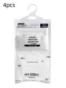 2/4/8/10/15pcs Wardrobe Hanging Moisture Absorbing Bags, Peach & Gardenia Scented, Anti-Mold Desiccant For Home, Dorm, Bedroom, Living Room, Bathroom For School,Office,Household,Travel - Multicolor - View 17