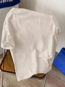 Claim Dot 标准版型男式卡其色短袖 T 恤