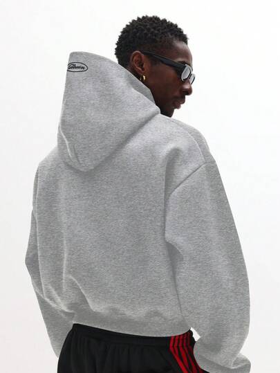  Sudadera con capucha y bolsillo central de SUMWON, con cordón, para comodidad casual de uso diario, lisa