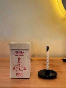 Cirelle Handmade Nepalese  Seven Chakra Rope Incense - Natural Herbal Blends With Lotus Holder Gift Set - Multicolor - View 16