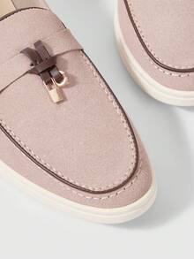 Sleekvia Women's Casual Versatile Commuting Flat Shoes For Christmas - Khaki - View 8