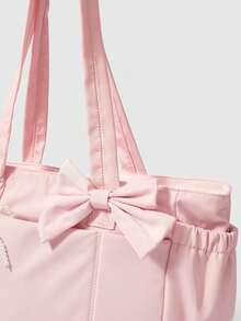 ROMWE Kawaii Bolsos de mano para mujer, rosa - Rosa - Ver 4