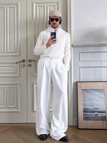 HUEFORM 男士时尚百搭纯色西装裤