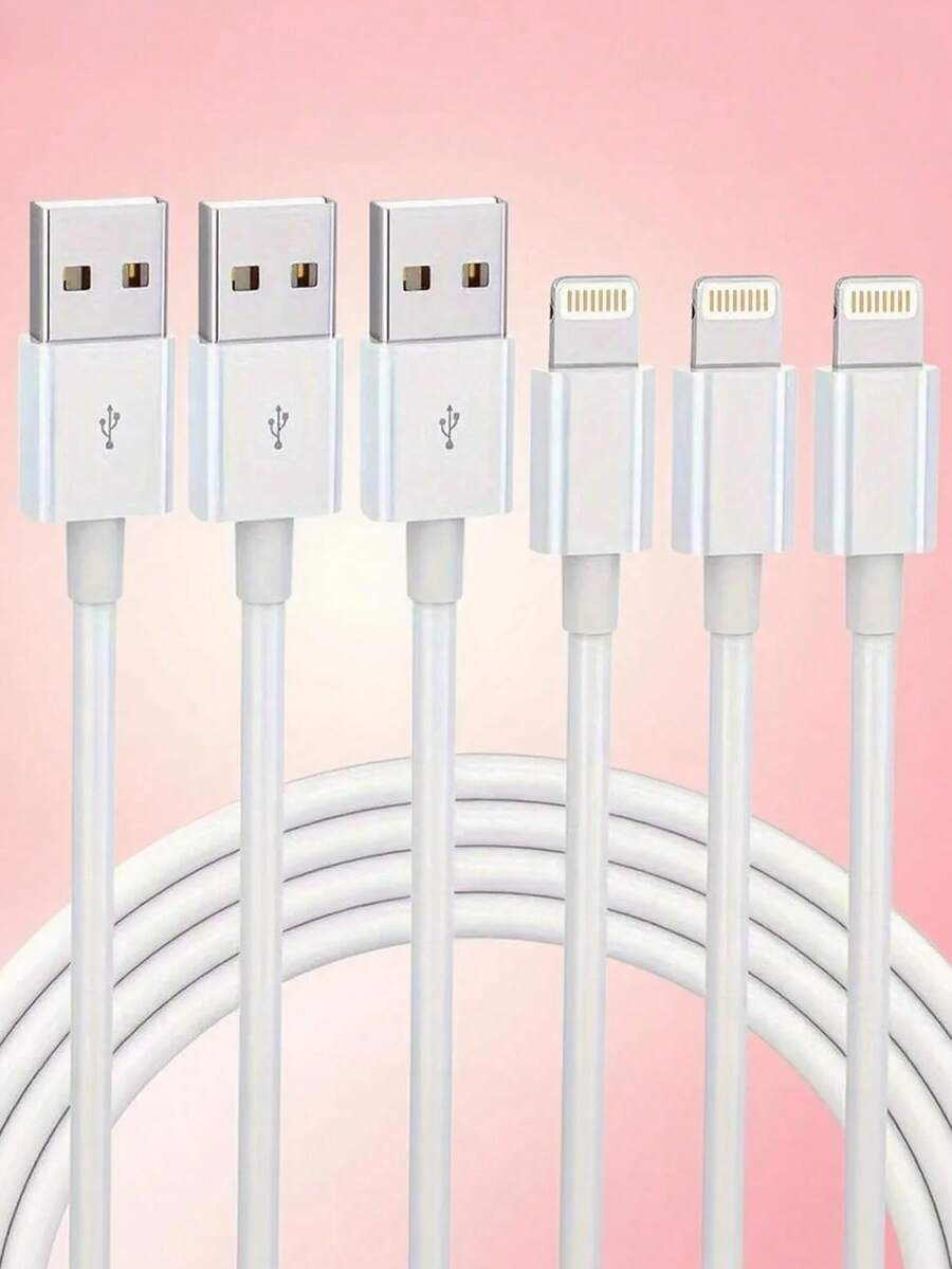 High-Speed Charging & Data Transfer Cable Compatible With IPhone 14 Pro Max/14 Pro/14 Plus/14/13/12/11/XS/XR/8/7/6, IPad, Laptops Compatible With IPhone 14 Pro Max, 14 Pro, 14 Plus, 13 Pro Max, 13 Pro, 13, 12 Pro, 12, 11, XS, XR, 8 Plus, 8, 7, 6, 5, SE, For IPad Lightning Nan MFi Certified