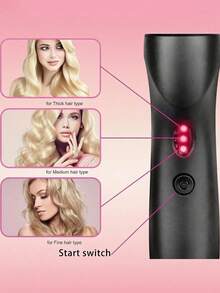 JMMO Professional Ceramic Hot Comb Hair Straightener With, Multifunctional Copper Straightening Comb