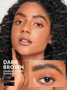 SHEGLAM Feather Better Liquid Eyebrow Pencil-Dark Brown Long Lasting Eyebrow Pen Smudge-Proof Water-Proof Natural Fuller Brows Eyebrow Makeup Brand Beauty Makeup Face Paint Cosmetic For Women Girls Perfect For Fall Winter Ideal For Y2K Fancy Fashion Suitable For Birthday Christmas Present Party Ready Best Color