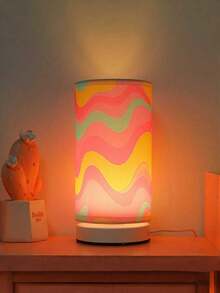 1 Pc Retro Scandinavian Style LED Desk Lamp, USB Power, Soft Warm Light And On/Off Switch, Metal Base Creative Shade, Suitable For Bedroom, Living Room, Office, Dining Room, Ideal Holiday Gifts - one-size - View 5