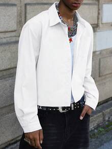 PAVTROS Tricou street style pentru bărbați tineri, versatil, cu mânecă scurtă, în culoare solidă, potrivit pentru ținute de stradă, ținute casual de zi cu zi, ieșiri în weekend, festivaluri de muzică, întâlniri sociale și multe altele. Acest tricou este o piesă esențială și versatilă în garderoba unui bărbat, fiind un cadou excelent pentru iubiți sau soți.