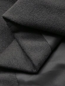 DAZY Women's Autumn/Winter Zip-Up Cardigan With Collar And Straight Long Skirt 2 Pieces Casual Set - Dark Grey - View 7